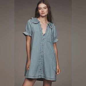 Anthropologie Pilcro Kieran Denim Dress